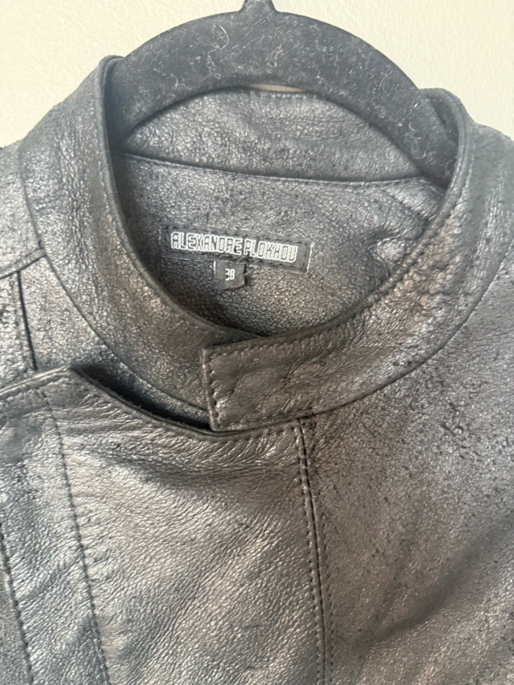 Alexandre Plokhov Leather Jacket - Picture 4 of 7
